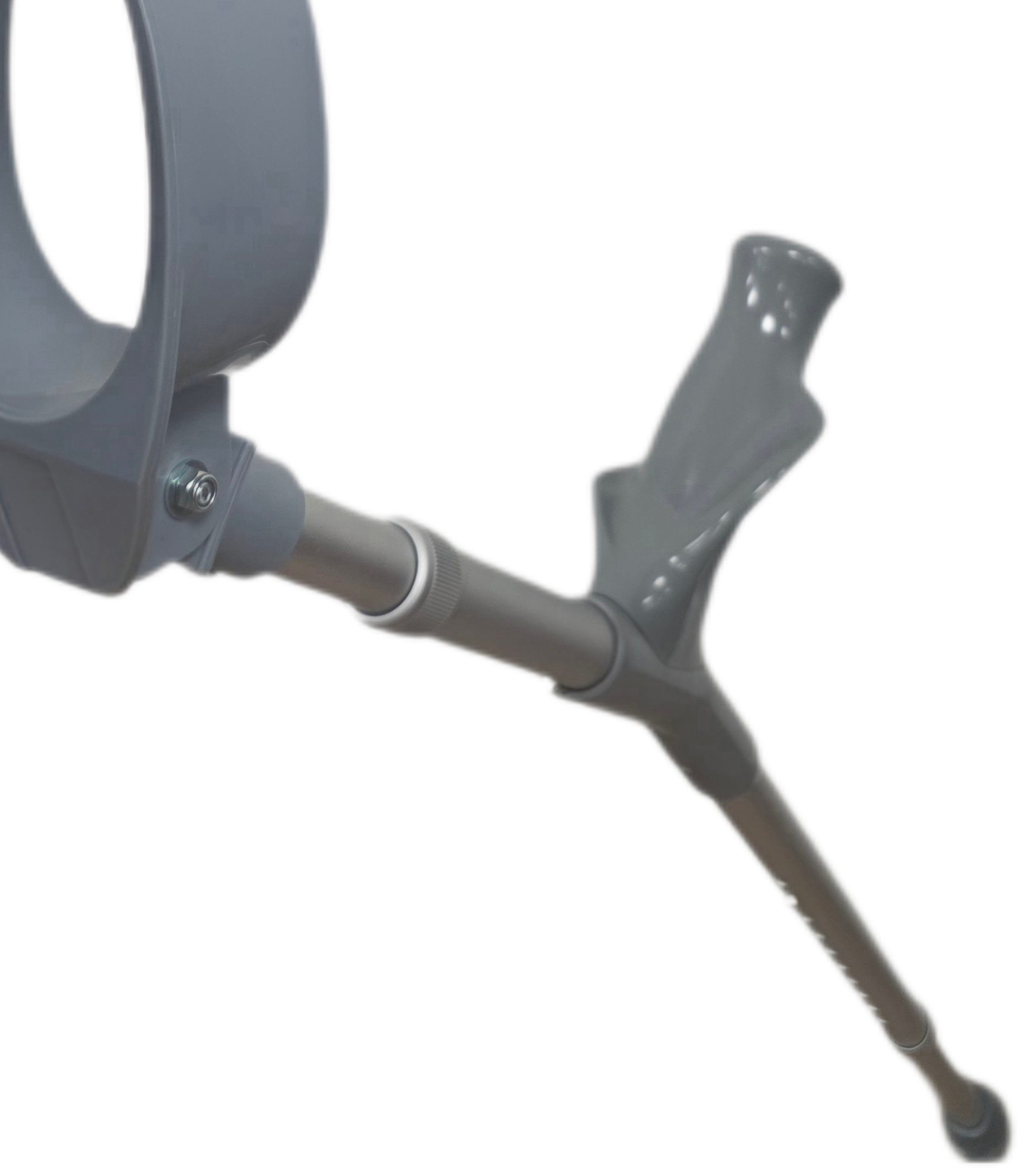 Elleboogkrukken met gesloten manchet, anatomisch gevormd handvat (setprijs)